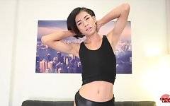Nam is a cute girl with a nice smile and a sexy slim body!
